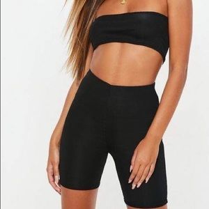 Missguided Biker short set